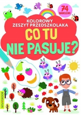 Kolorowy zeszyt przedszkolaka. Co tu nie pasuje - Opracowanie zbiorowe