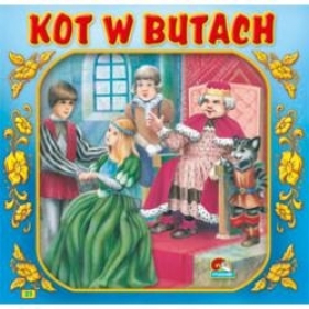 Książeczka do czytania "sztywne strony " - Kot w butach (10str.) - Opracowanie zbiorowe