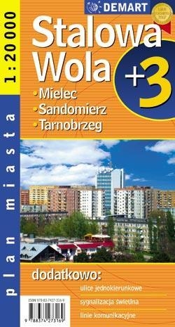 Sandomierz / Stalowa Wola / Tarnobrzeg plus 3 Plan miasta