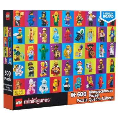<img src='https://webimage.pl/pics/169/3/d886144513169.jpg' style='height:440px' /> LEGO Puzzle 500 Minifigurki Collage 1