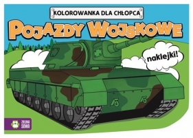 Kolorowanki dla chłopców Pojazdy wojskowe