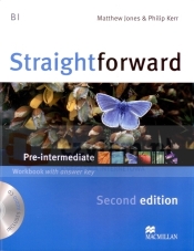 Straightforward 2ed Pre-Inter WB with key +CD - Philip Kerr, Clandfield Lindsay, Ceri Jones, Jim Scrivener, Roy Norris