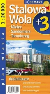 Sandomierz / Stalowa Wola / Tarnobrzeg plus 3 Plan miasta - Praca zbiorowa