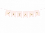 Baner Partydeco Witamy, j. różowy, 15 x 80 cm (GRL69-081J)