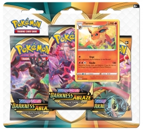 Pokemon TCG: Darkness Ablaze - 3-pack Blisterdisplay 24 szt.