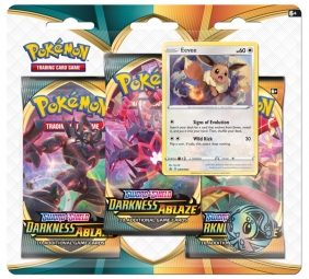 Pokemon TCG: Darkness Ablaze - 3-pack Blisterdisplay 24 szt.