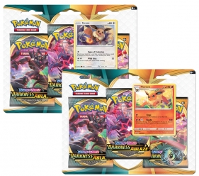 Pokemon TCG: Darkness Ablaze - 3-pack Blisterdisplay 24 szt.