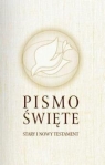 Pismo Święte ST i NT białe + Audiobook