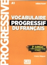 Vocabulaire progressif du Francais niveau debut A1 + CD 3ed Miquel Claire