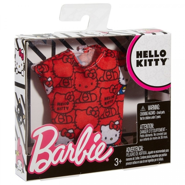 Barbie Hello Kitty czerwony top (FLP40/FLP41)