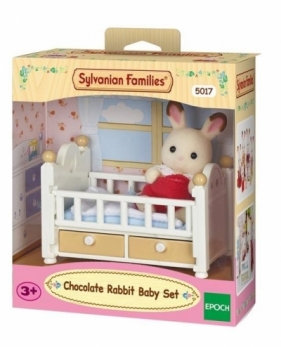 Zestaw z dzieckiem królików z czekoladowymi uszami - Families Sylvanian