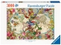 Ravensburger, Puzzle 3000: Flora i Fauna. Mapa Świata (17117)