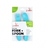 ekoSztućce ergoFork+Spoon Niebieskie