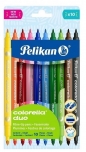Flamastry Colorella Duo dwustronne 10kol. PELIKAN