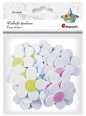 Naklejki piankowe 3D kwiaty 48/42mm mix 28szt