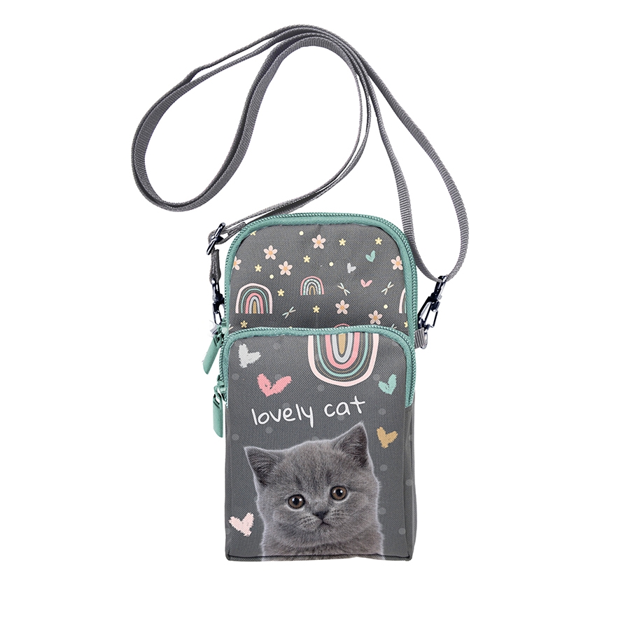 Torebka na smartfona - Lovely Cat