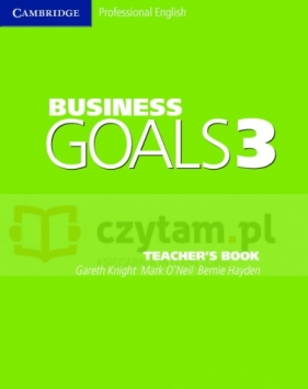 Business Goals 3 TB - Gareth Knight