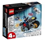 Lego Marvel Super Heroes: Kapitan Ameryka i pojedynek z Hydrą (76189)