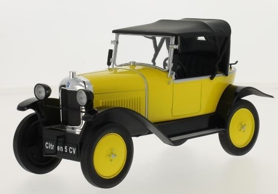 Citroen 5 CV, yellow/black (18052)