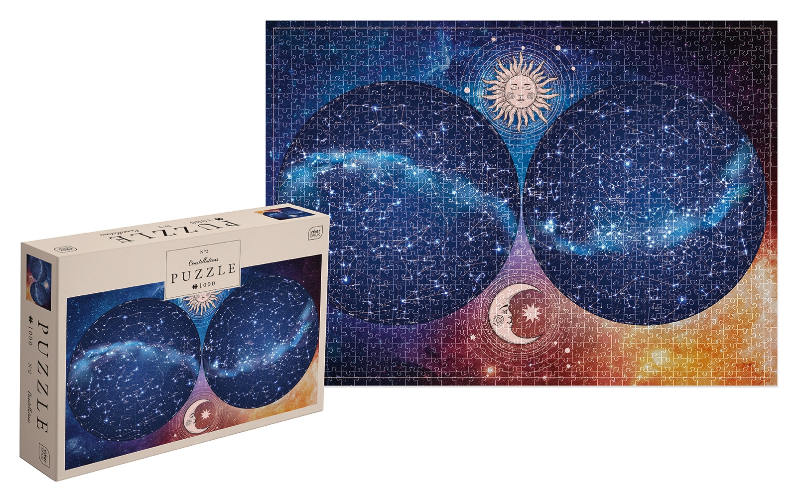 Interdruk, Puzzle 1000: Map 2 - Constellations