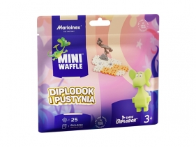 Mini Waffle - Diplodok i Pustynia, 25 el. (906446)