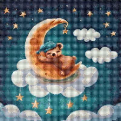 Diamentowa mozaika - Fairy Night 40x40cm