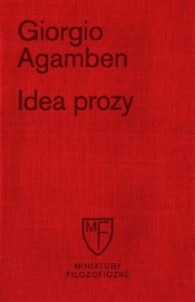 Idea prozy - Giorgio Agamben
