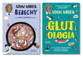 Pakiet książek Adama Mirka: Bebechy + Glutologia - Adam Mirek