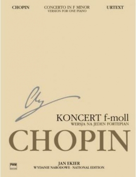 Koncert f-moll op. 21 w. na 1 fortepian - Fryderyk Chopin