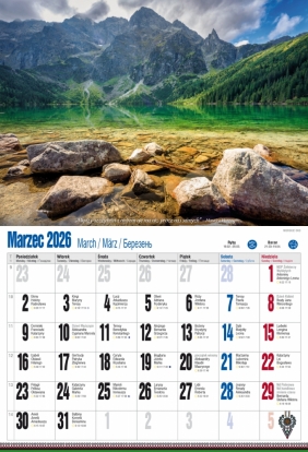 Kalendarz 2026 ścienny albumowy - Tatry po zbóju!!!