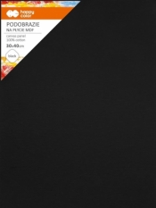Podobrazie bawełniane 30x40cm czarne HAPPY COLOR