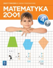 Matematyka 2001 4 Zeszyt ćwiczeń Część 1 - Dąbrowski Mirosław