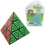 Układanka logiczna piramida ażurowa