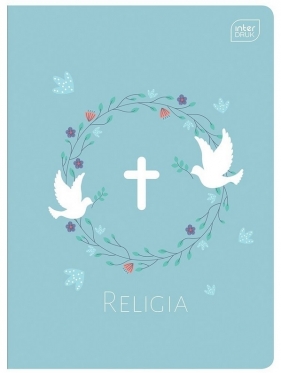 Zeszyt A5/32k w kratkę z poddrukiem - Religia, 1 szt