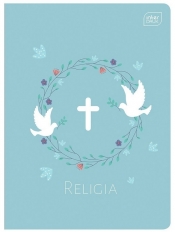 Zeszyt A5/32k w kratkę z poddrukiem - Religia, 1 szt