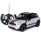 Auto Mini Cooper S 1:14 zdalnie sterowany biały - <br />