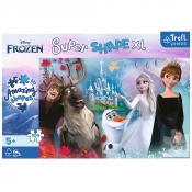 Trefl Junior, 104 XL Super Shape Disney Frozen