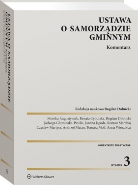 Ustawa o samorządzie gminnym Kom. w.3/21 - Bogdan Dolnicki