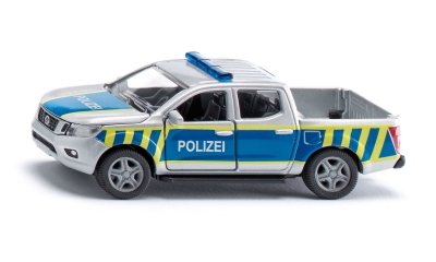 <img src='https://webimage.pl/pics/172/3/d4006874023172.jpg' style='height:440px' /> Siku Super Nissan Navara Niemiecka policja federalna S2317