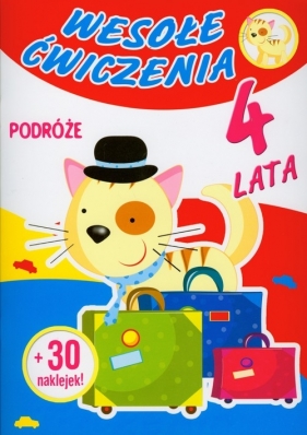 Wesołe ćwiczenia Podróże 4 lata - Sobich Agnieszka
