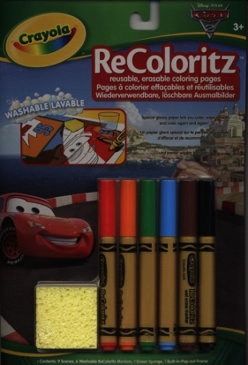 Crayola Rekolorowanka Auta - <br />