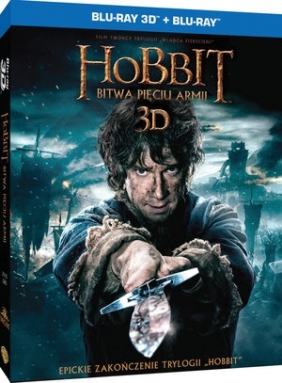 Hobbit: Bitwa pięciu armii 3-D (4 Blu-ray)