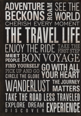 Notatnik Peter Pauper Midi Travel Life Journal - <br />