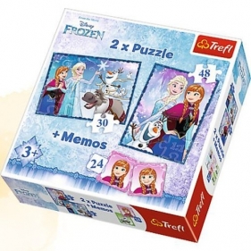 Puzzle Siostry 2w1+memos (90617)