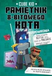 Minecraft Pamiętnik 8-bitowego kota Przepowiednia Tom 8 (Uszkodzona okładka) - Cube Kid