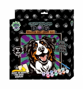 Zestaw do tworzenia obrazów z drewna - pies