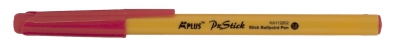 Długopis Beifa Aplus+ biurowy tróątny czerwony