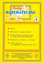 Miniatury matematyczne 4 Grafy - Jarek Paweł, Kamiński Brunon, Kourliandtchik Lev, Mieczysław K. Mentzen, Ciszewska Maria, Bobiński Zbigniew