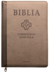 Biblia pierwszego Kościoła z paginat. brązowa - Praca zbiorowa