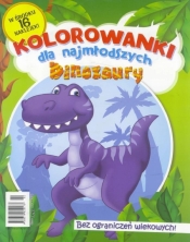 Kolorowanki dla najmłodszych - Dinozaury - Opracowanie zbiorowe